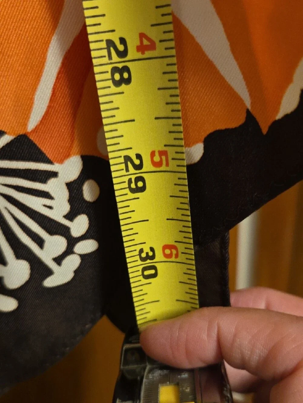 LOFT BRAND NEW Bold Floral Dark Brown and Orange Belt